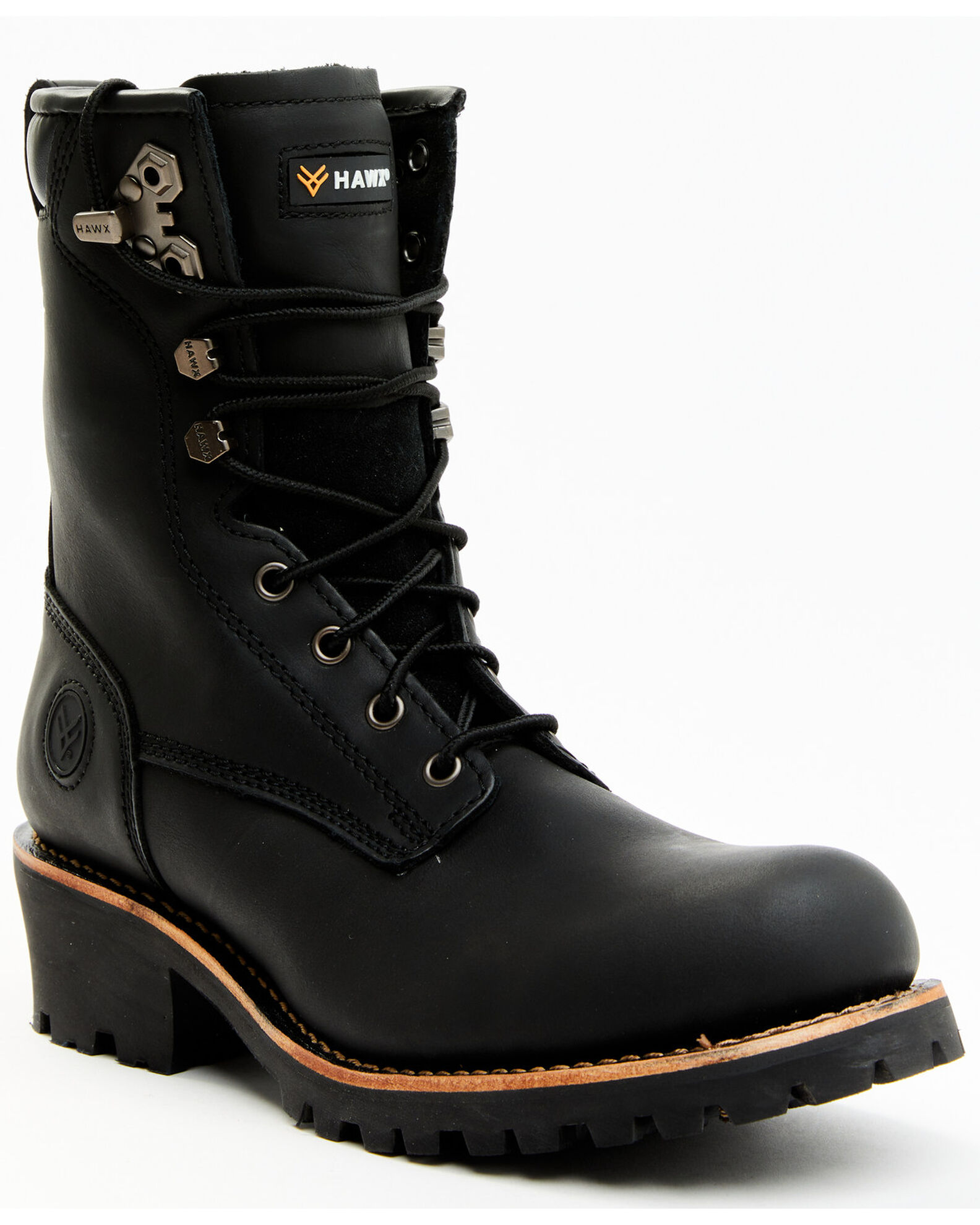 Product Name Hawx Men s 8 Logger Work Boots Soft Toe