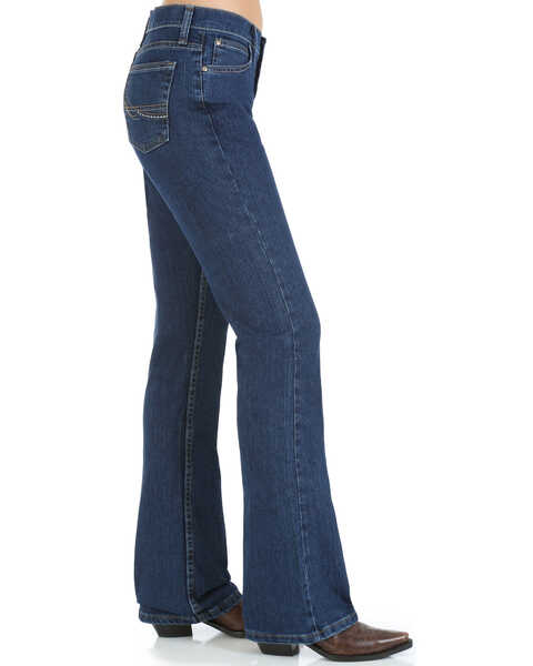 As Real As Wrangler Women's Classic Fit Boot Cut Jeans | Boot Barn