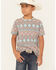 Image #1 - Rock & Roll Denim Boys' Southwestern Print Short Sleeve T-Shirt, , hi-res