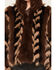 Image #3 - Azalea Wang Women's Striped Faux Fur Jacket, Chocolate, hi-res