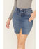 Image #2 - Shyanne Women's Medium Wash Stretch Western Denim Pencil Skirt, , hi-res