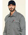 Image #3 - Cinch Men's FR Multi Geo Print Long Sleeve Work Shirt , , hi-res