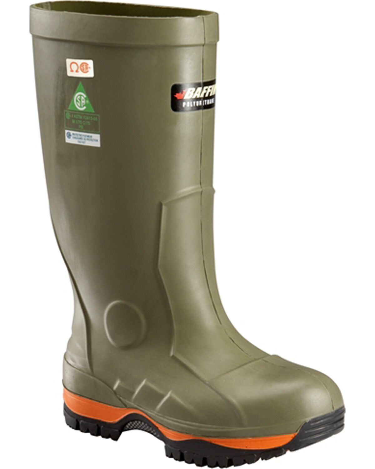 Image #1 - Baffin Men's Ice Bear (STP) Winter Safety Boots - Composite Toe, Forest Green, hi-res