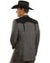 Circle S Men's Boise Western Suit Coat - Big and Tall, Hthr Charcoal, hi-res