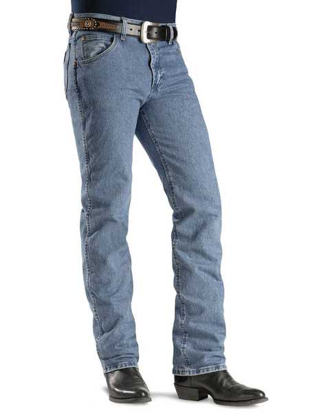 Wrangler Jeans - Cowboy Cut 36MWZ Slim Fit Jeans Stonewash,