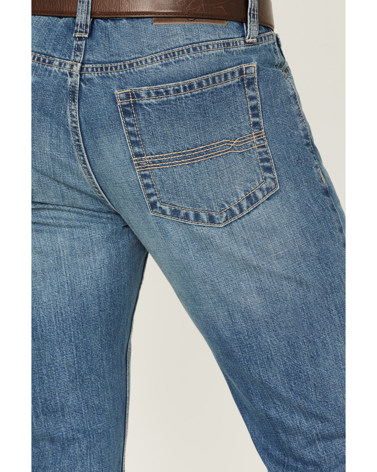 Image #4 - Cody James Men's Roughstock Wash Jackson Slim Straight Rigid Denim Jeans, Blue, hi-res