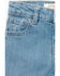 Image #2 - Shyanne Toddler Girls' Light Wash Straight Riding Jeans, Light Wash, hi-res