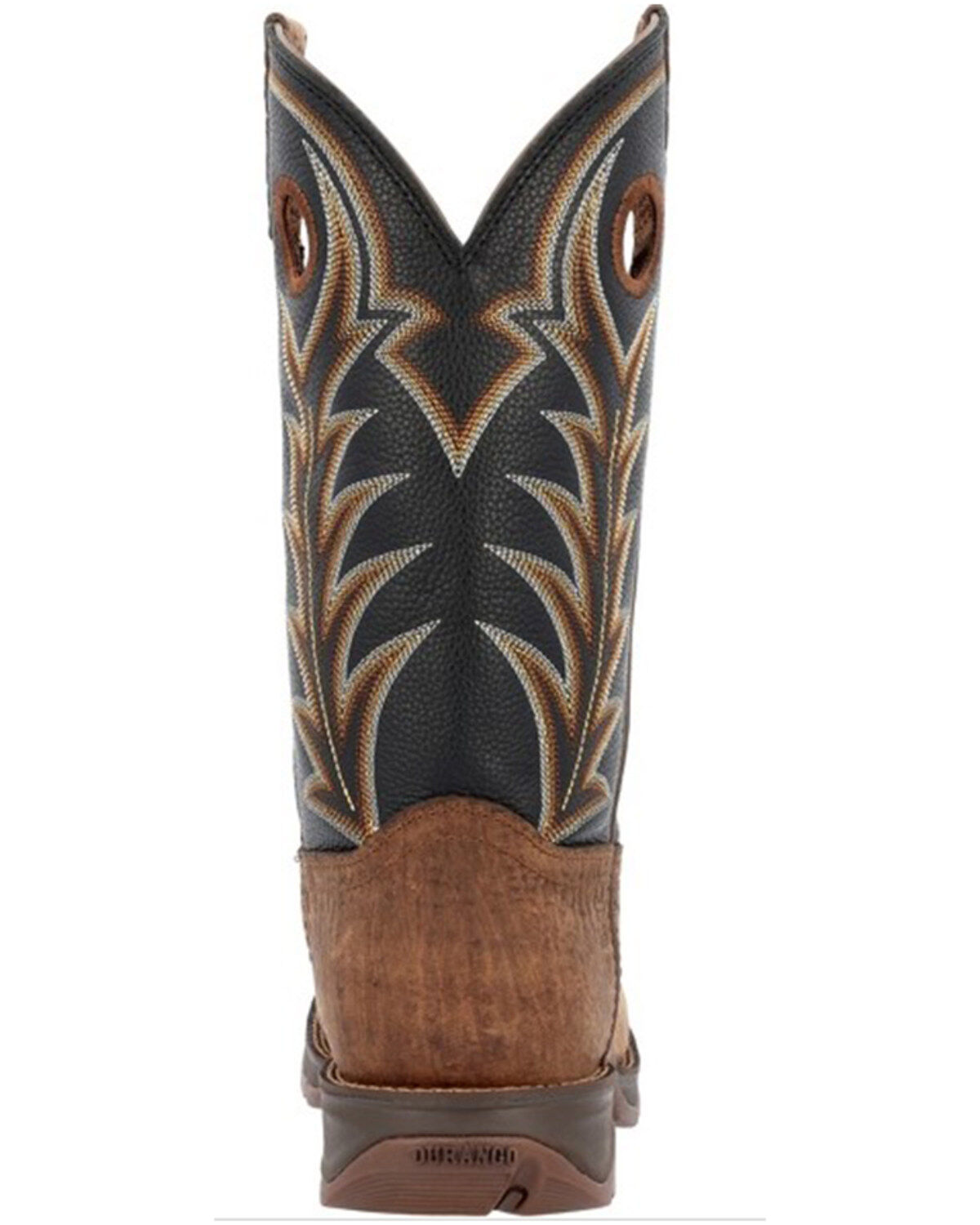 Image #5 - Durango Men's Rebel Performance Western Boots - Round Toe, Black, hi-res