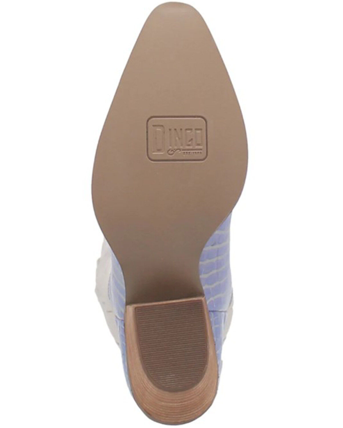 Image #7 - Dingo Women's High Lonesome Tall Western Boots - Round Toe, Periwinkle, hi-res