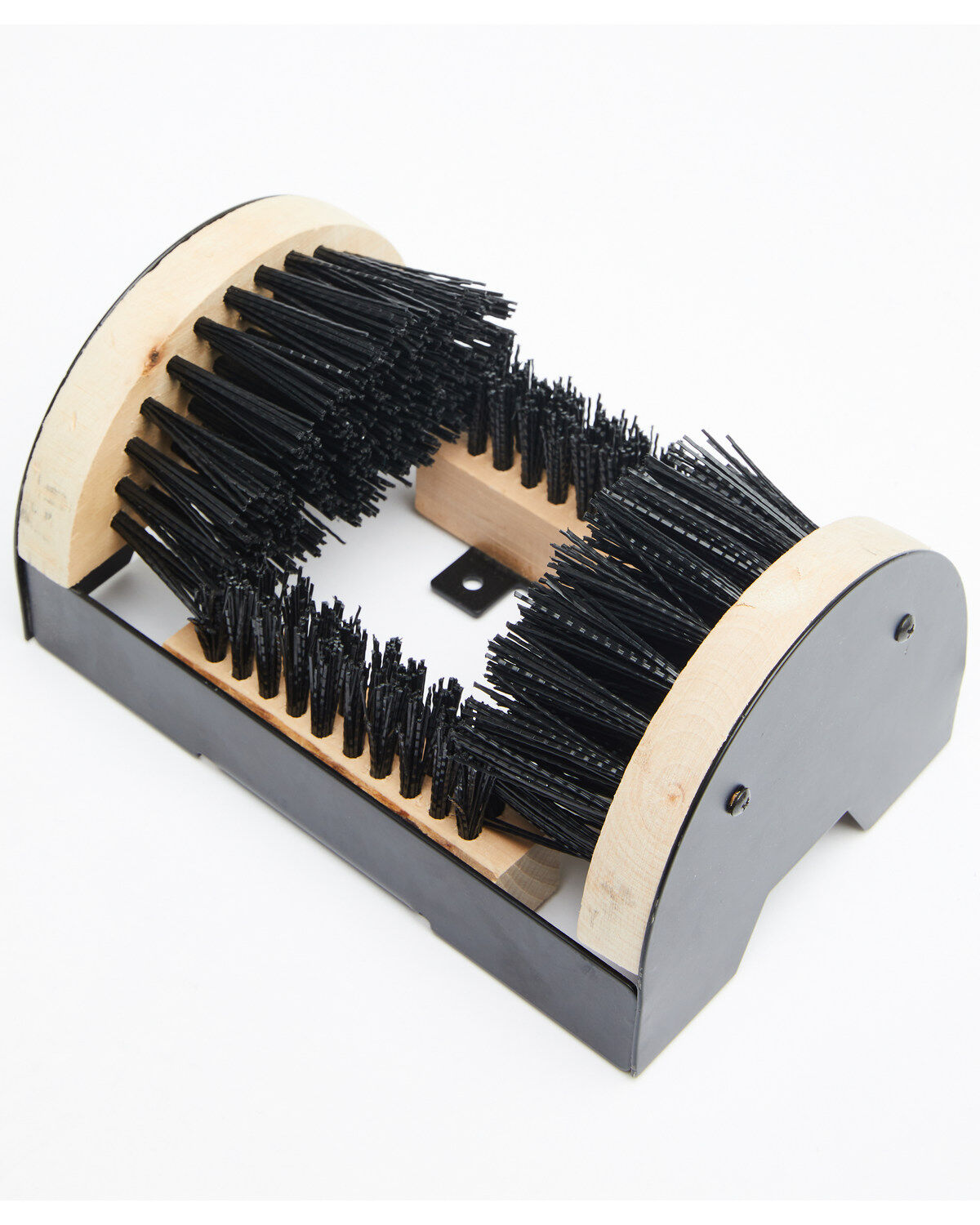 Image #1 - BB Ranch Stationary Boot Brush, Brown, hi-res