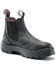 Image #1 - Steel Blue Women's Hobart 6" Water Resistant Work Boots - Steel Toe, Black, hi-res