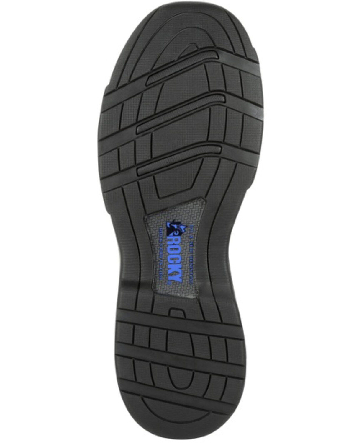 Image #7 - Rocky Men's Code Blue Knit Serive Boots - Soft Toe, Black, hi-res