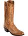 Image #1 - Lucchese Men's Handmade 1883 Mad Dog Goatskin Cowboy Boots - Square Toe, , hi-res