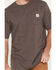 Image #3 - Carhartt Men's Solid Loose Fit Heavyweight Short Sleeve Pocket Work T-Shirt, Dark Grey, hi-res