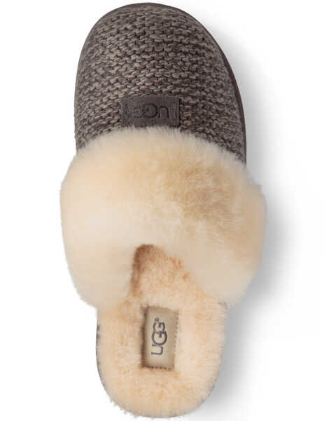 UGG Women's Cozy Knit Slippers, Grey, hi-res