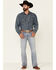 Cody James Core Men's Ringo Light Wash Performance Stretch Stackable Straight Jeans , Blue, hi-res