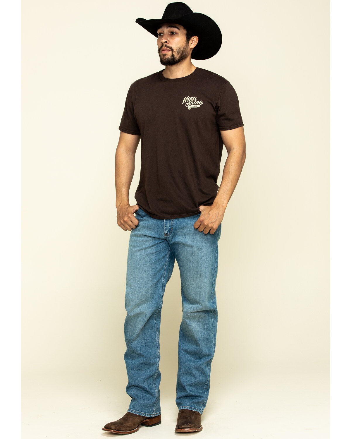 Image #6 - Wrangler 20X Men's Blue Mountain Active Flex Relaxed Fit Jeans - Long , , hi-res