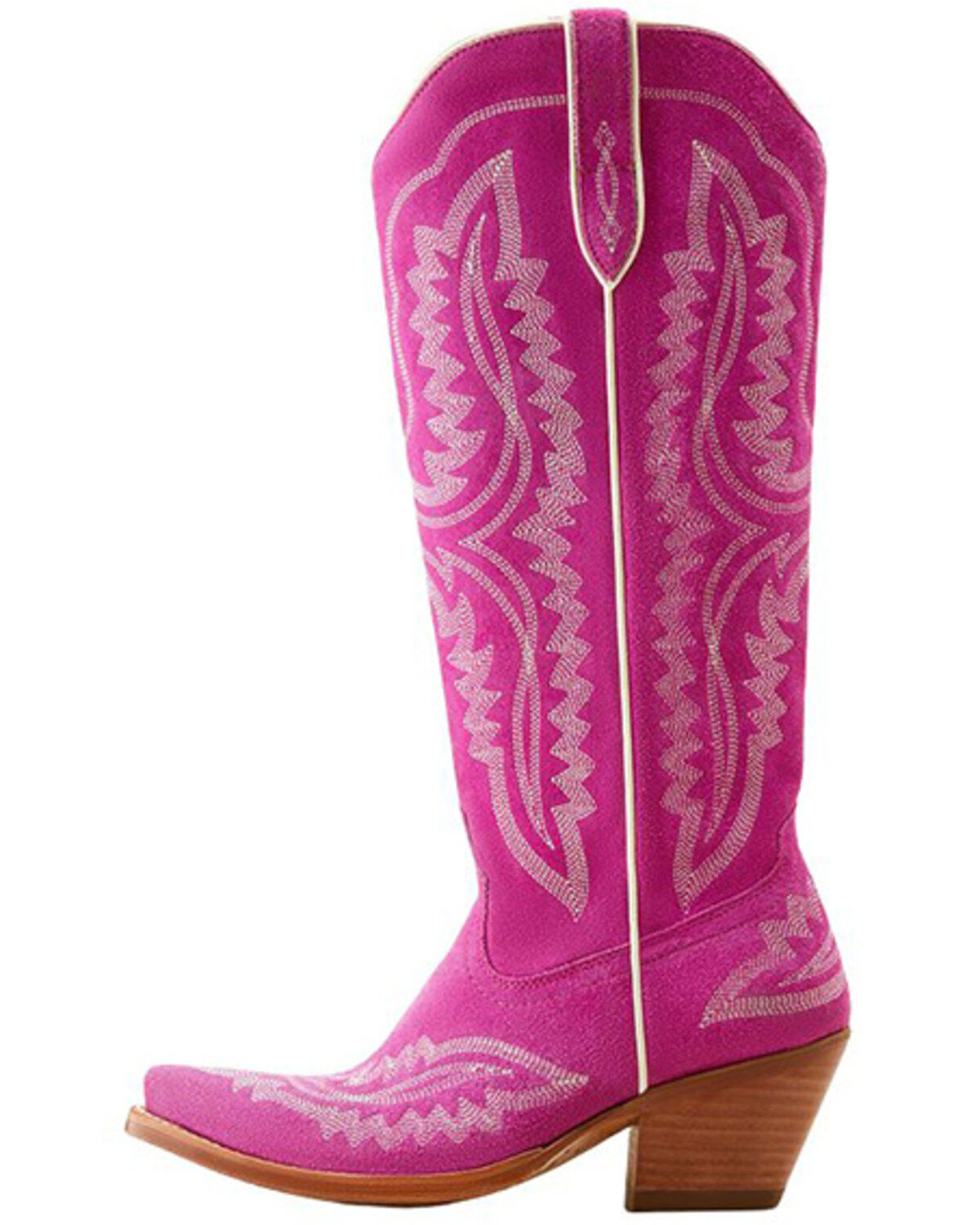 Image #2 - Ariat Women's Casanova Western Boots - Snip Toe, Pink, hi-res