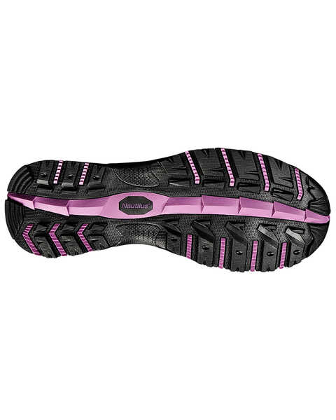 Nautilus Women's Composite Toe EH Athletic Work Shoes, Grey, hi-res