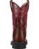 Image #4 - Ariat Women's Steel Toe Krista Western Work Boots, Dark Brown, hi-res