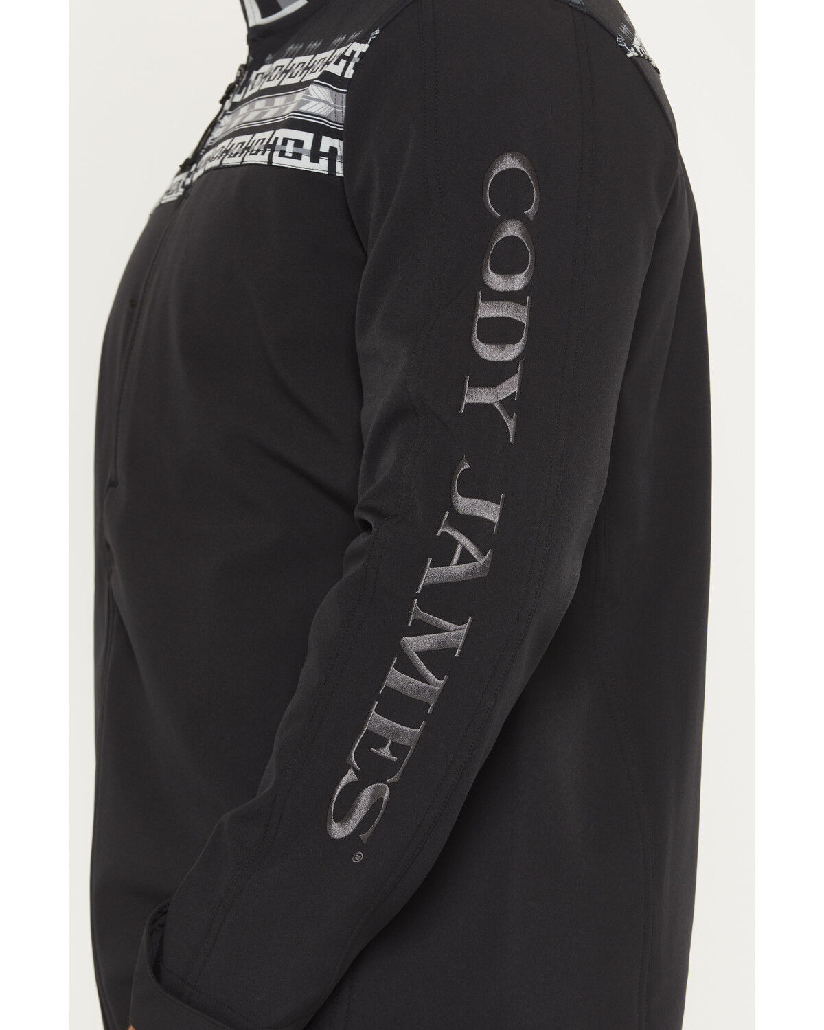 Image #3 - Cody James Men's Chicot Color Block Softshell Jacket, Black, hi-res