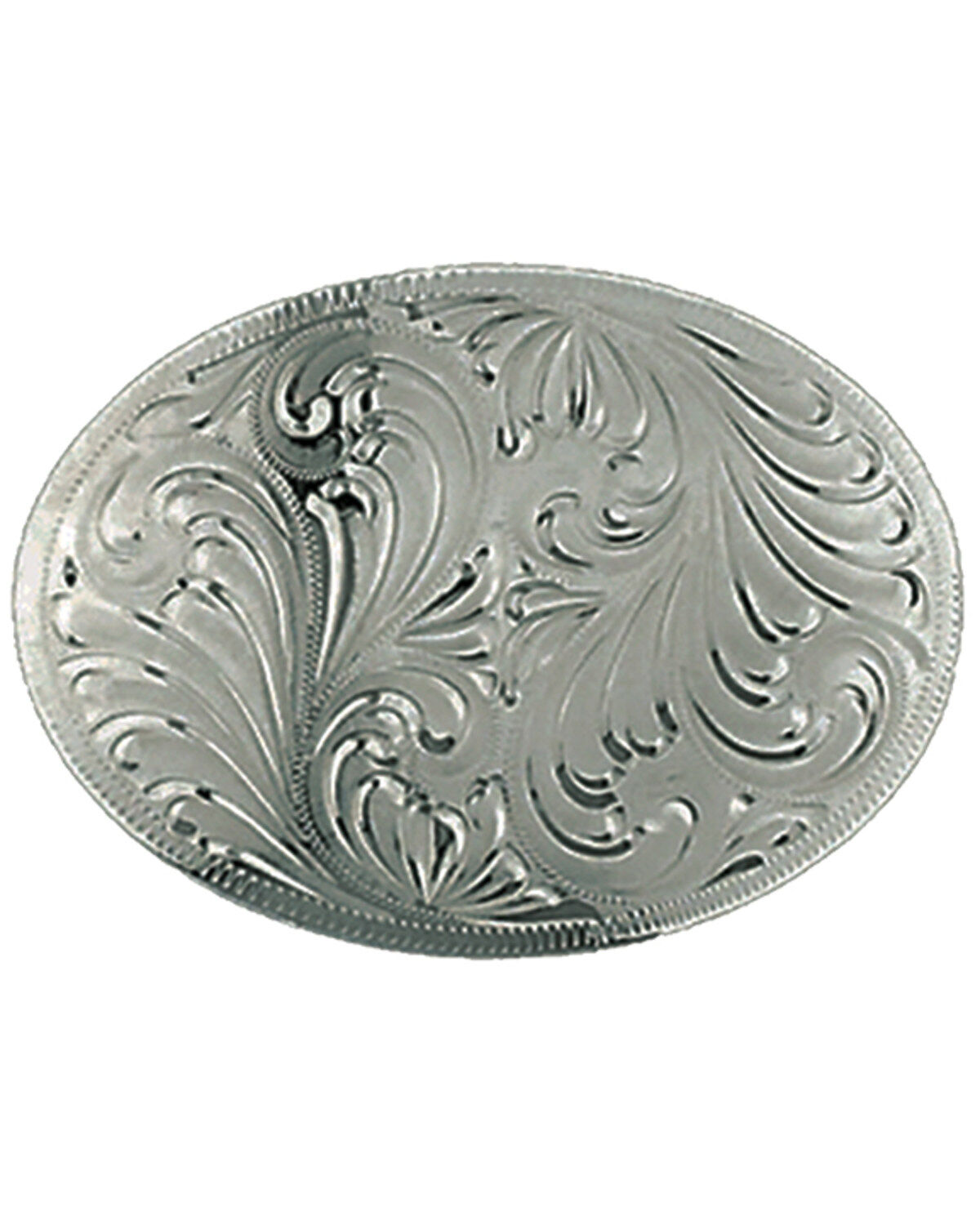Image #1 - Western Express Engraved Belt Buckle, No Color, hi-res