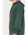 Image #3 - Hawx Men's Primo Logo Graphic Fleece Hooded Work Sweatshirt, Dark Green, hi-res