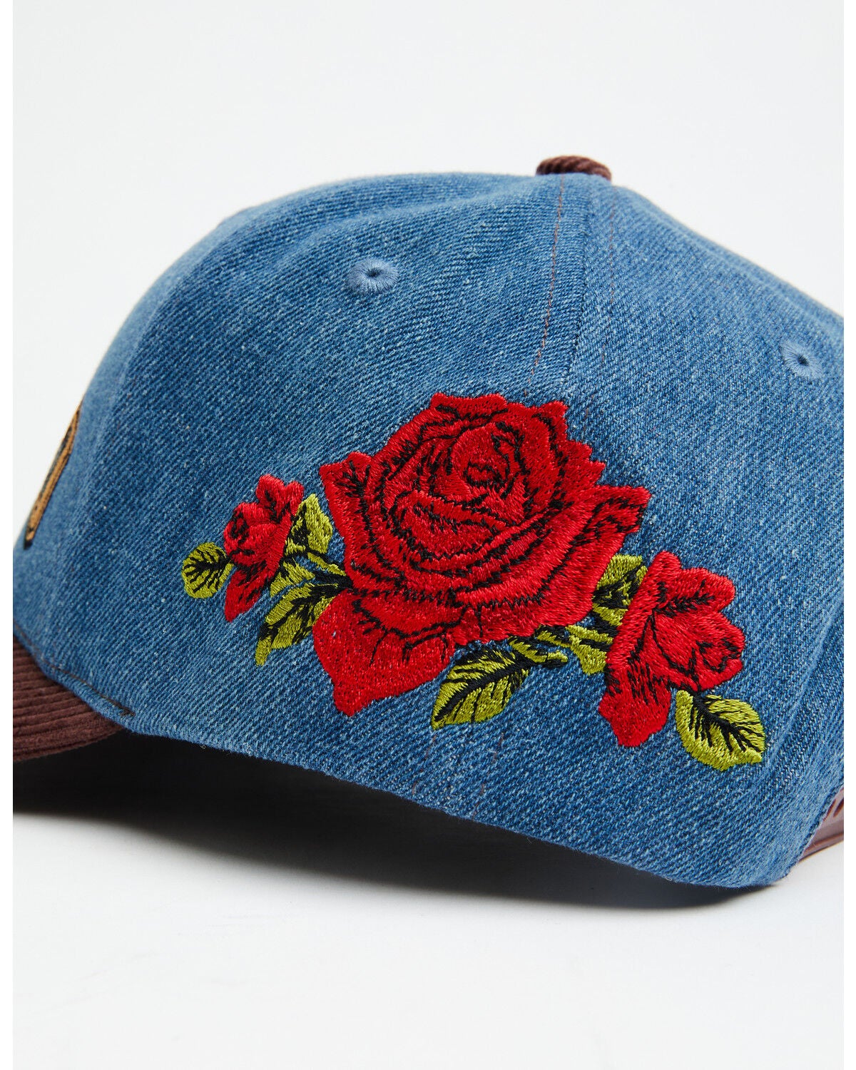 Image #2 - Rodeo Quincy Women's Rodeo Denim Ball Cap, Blue, hi-res