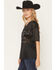 Image #2 - Youth in Revolt Women's Steerhead Short Sleeve Graphic Jersey Shirt, Black, hi-res