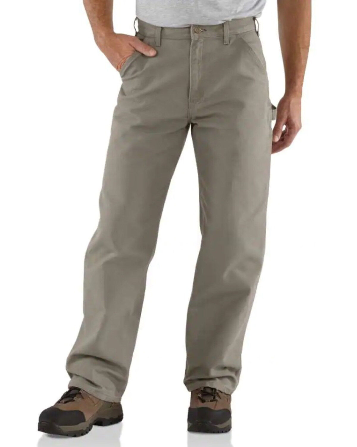 Image #1 - Carhartt Desert Washed Duck Dungaree Work Pants, , hi-res