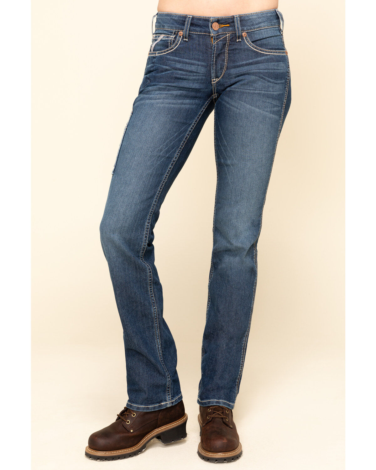 Mid Rise Durastretch Nightride Riveter