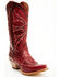 Image #1 - Dan Post Women's Mesa Tall Western Boots - Snip Toe, Red, hi-res