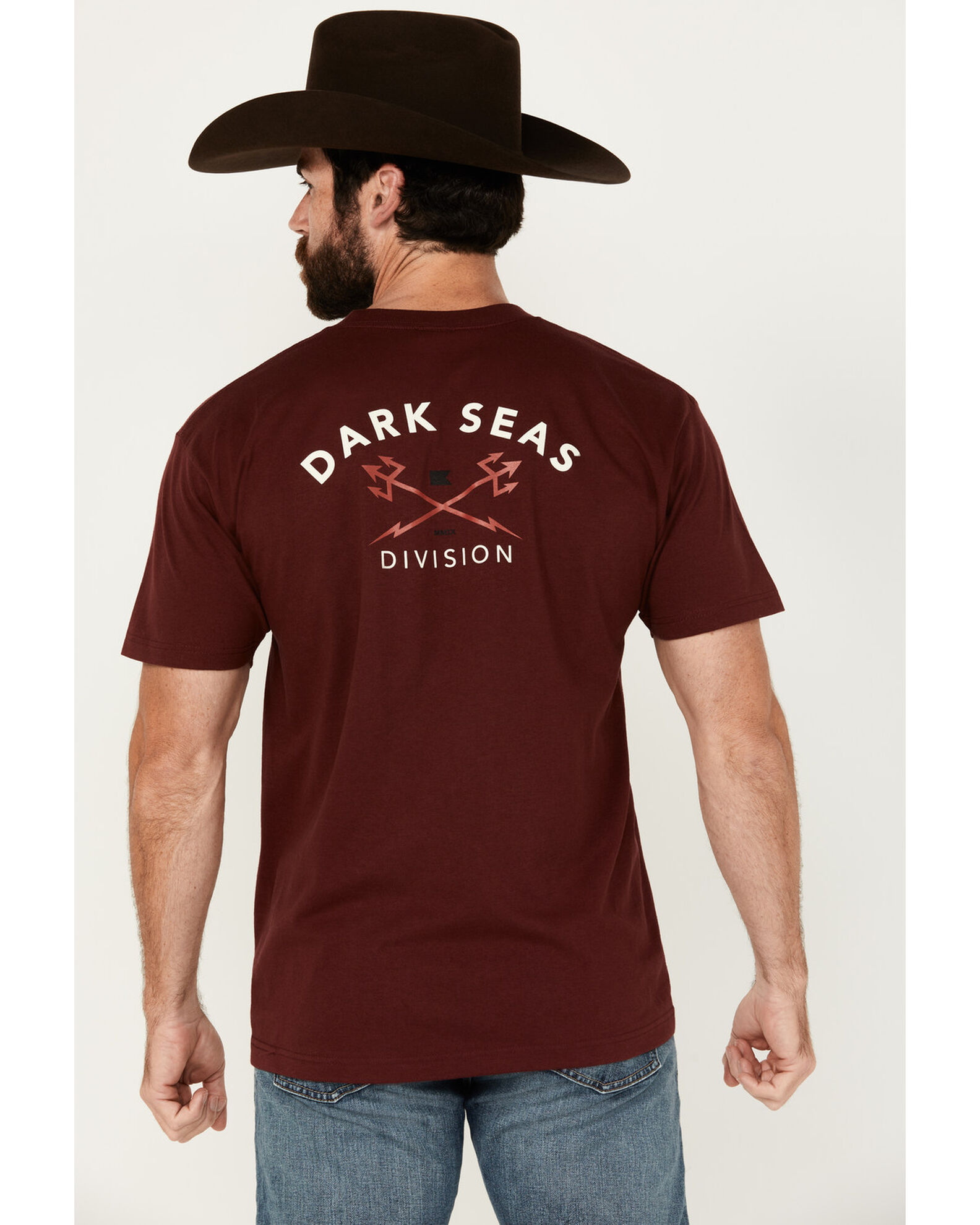 Dark Seas Men s Boot Barn Exclusive Headmaster Short Sleeve Graphic T Shirt
