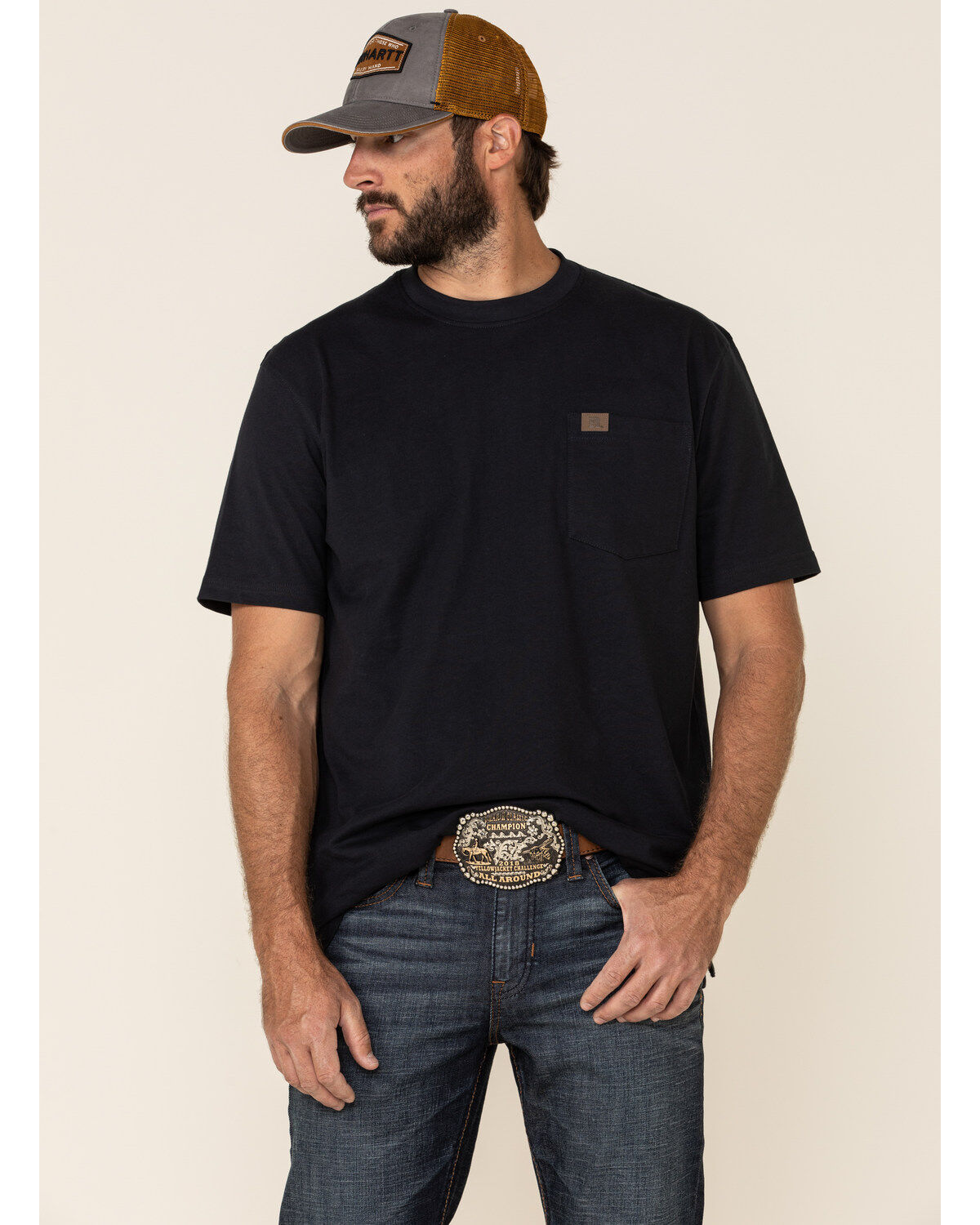 Image #2 - Moonshine Spirit Men's Eating Iron Dark  Stretch Slim Straight Jeans , , hi-res