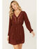Image #2 - Idyllwind Women's Amherst Embroidered Long Sleeve Mini Dress, , hi-res