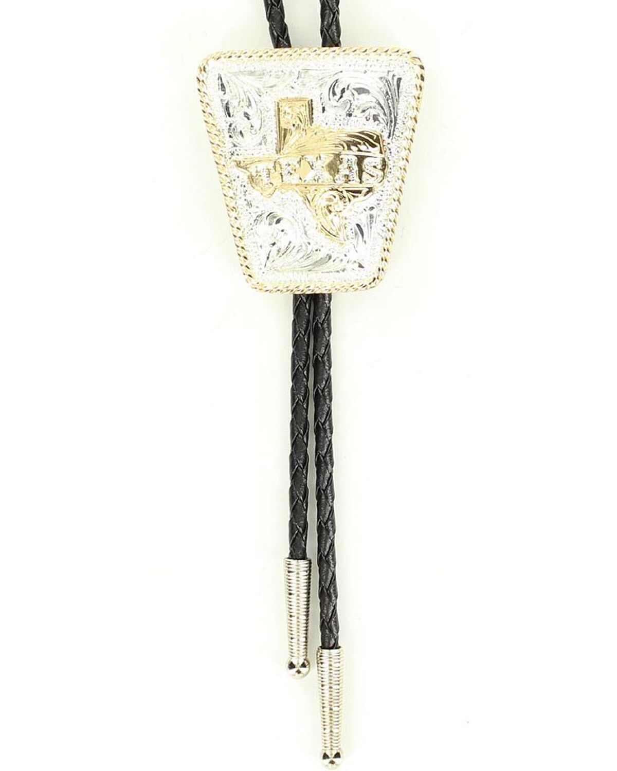 Image #1 - Texas Shape Bolo Tie, Multi, hi-res