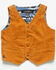 Image #1 - Cody James Toddler Boys' William Corduroy Snap Vest, Tan, hi-res