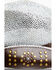 Shyanne Women's Aguilar Studded Western Straw Hat, Silver, hi-res
