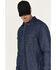 Hawx Men's Denim Work Shirt - Big & Tall, Indigo, hi-res