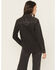 Image #4 - Levi's Premium Women's Iconic Western Denim Long Sleeve Snap Shirt, Black, hi-res