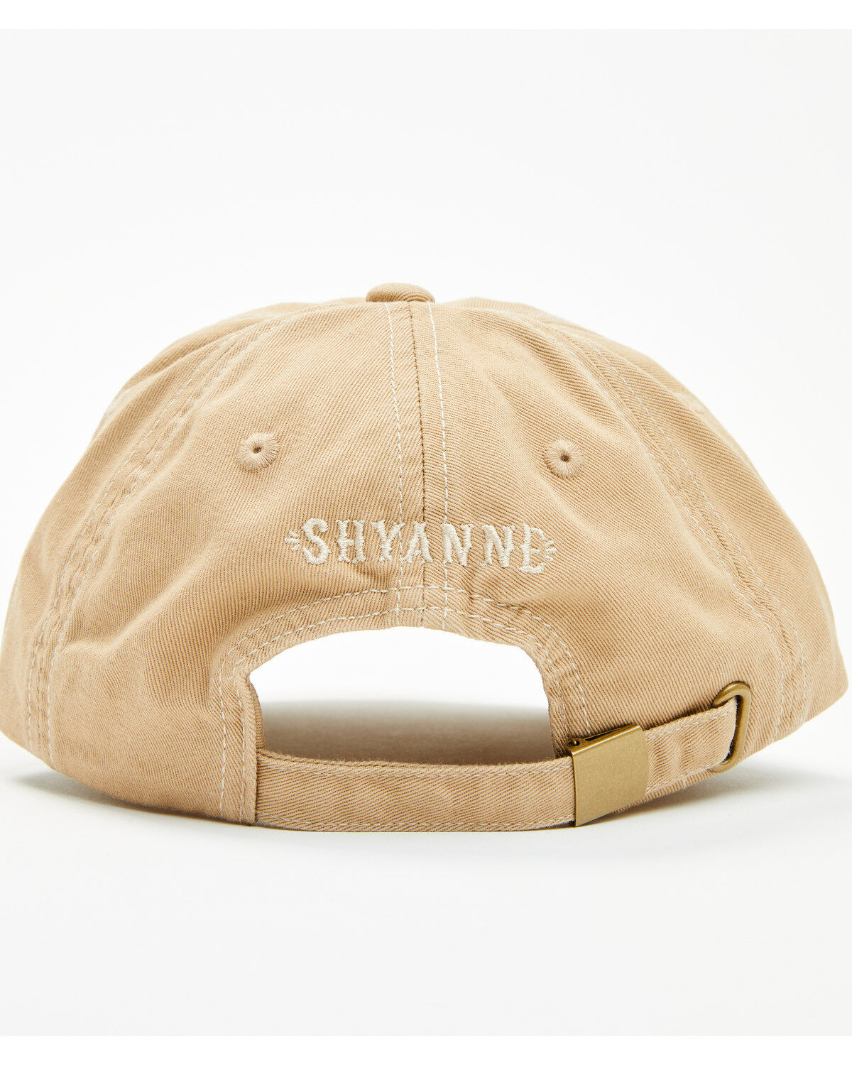 Image #3 - Shyanne Women's Ashlyn Baseball Cap, Cream, hi-res