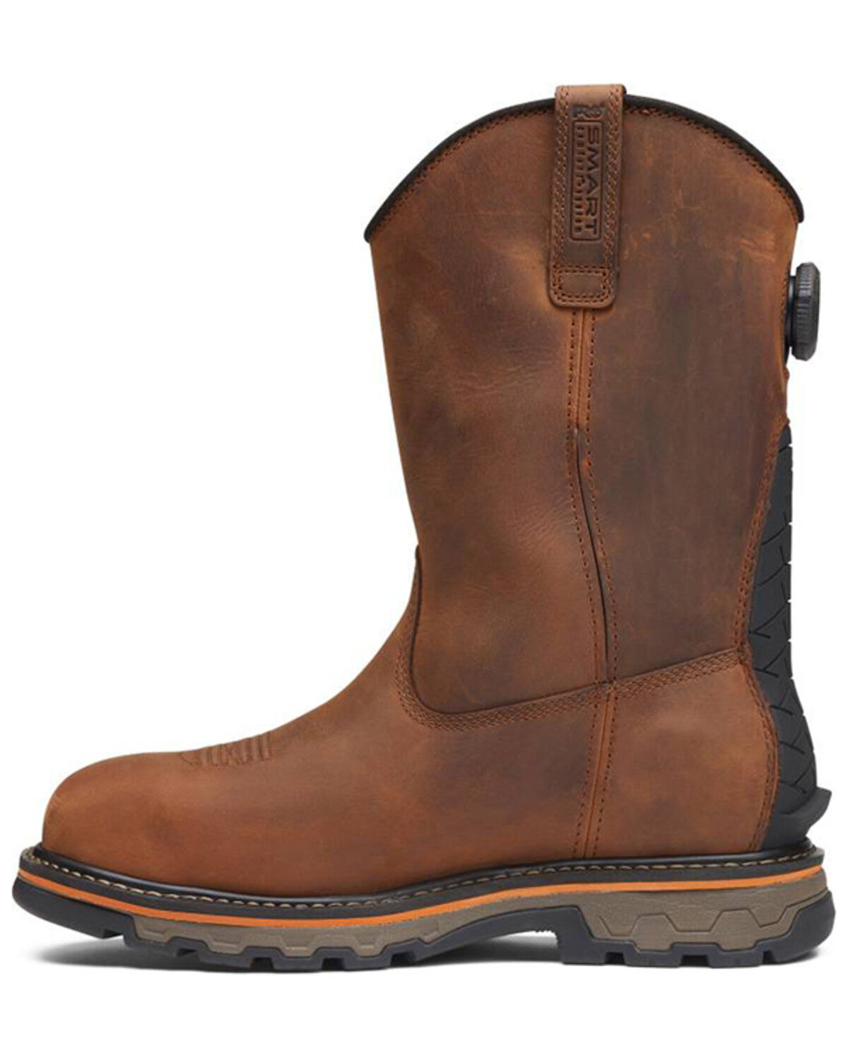 Image #3 - Timberland PRO Men's BOA® True Grit Pull-On Waterproof Work Boots - Composite Toe, Brown, hi-res
