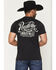 Image #1 - Pendleton Men's Script Logo Short Sleeve Graphic T-Shirt, Black, hi-res