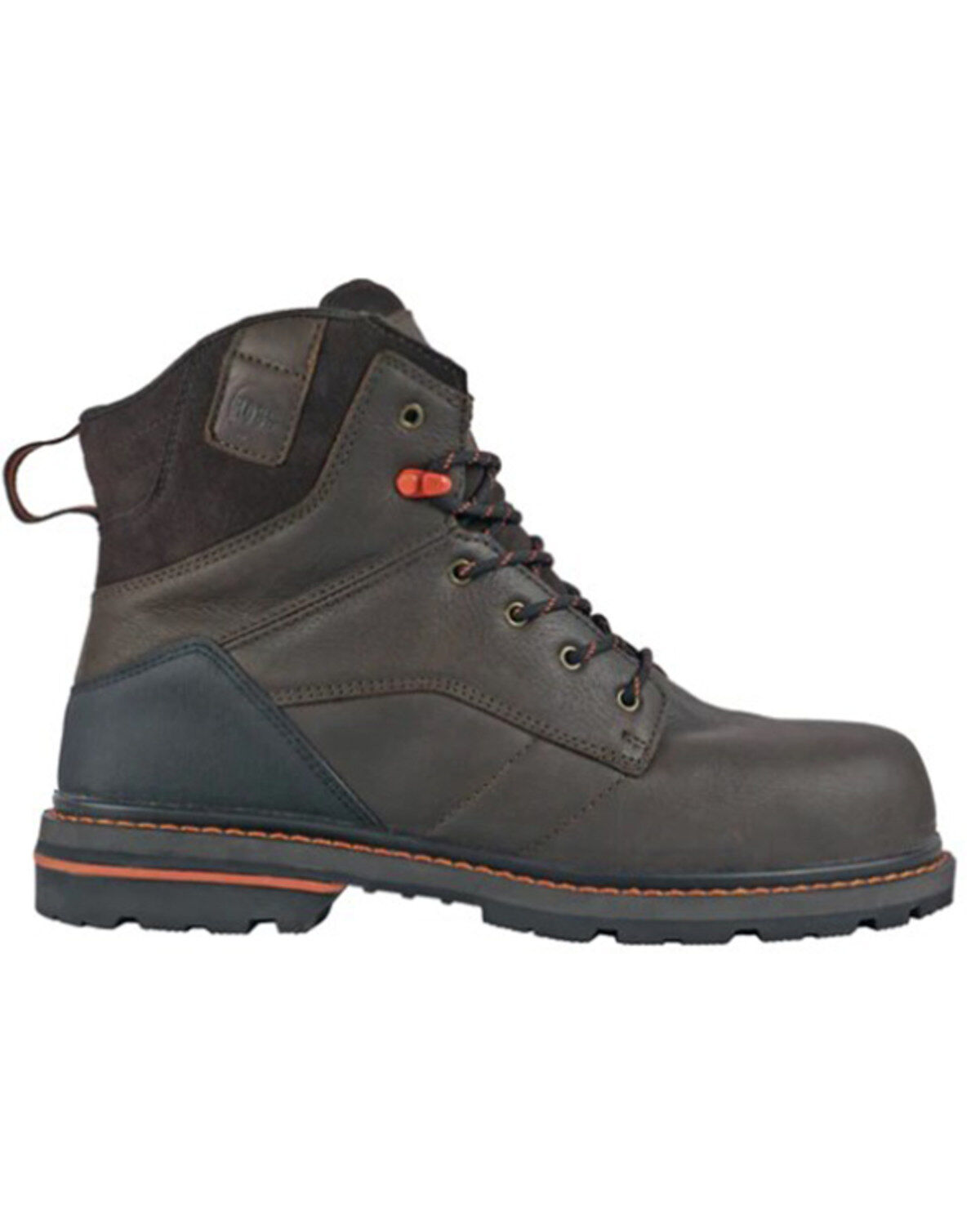 Image #2 - Hoss Men's Carson Lace-Up Work Boots - Composite Toe, Brown, hi-res