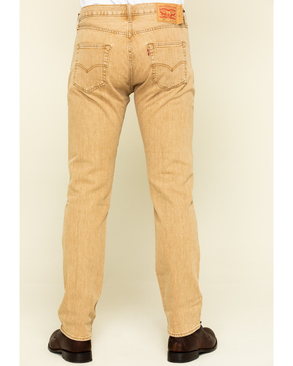 levi tan jeans