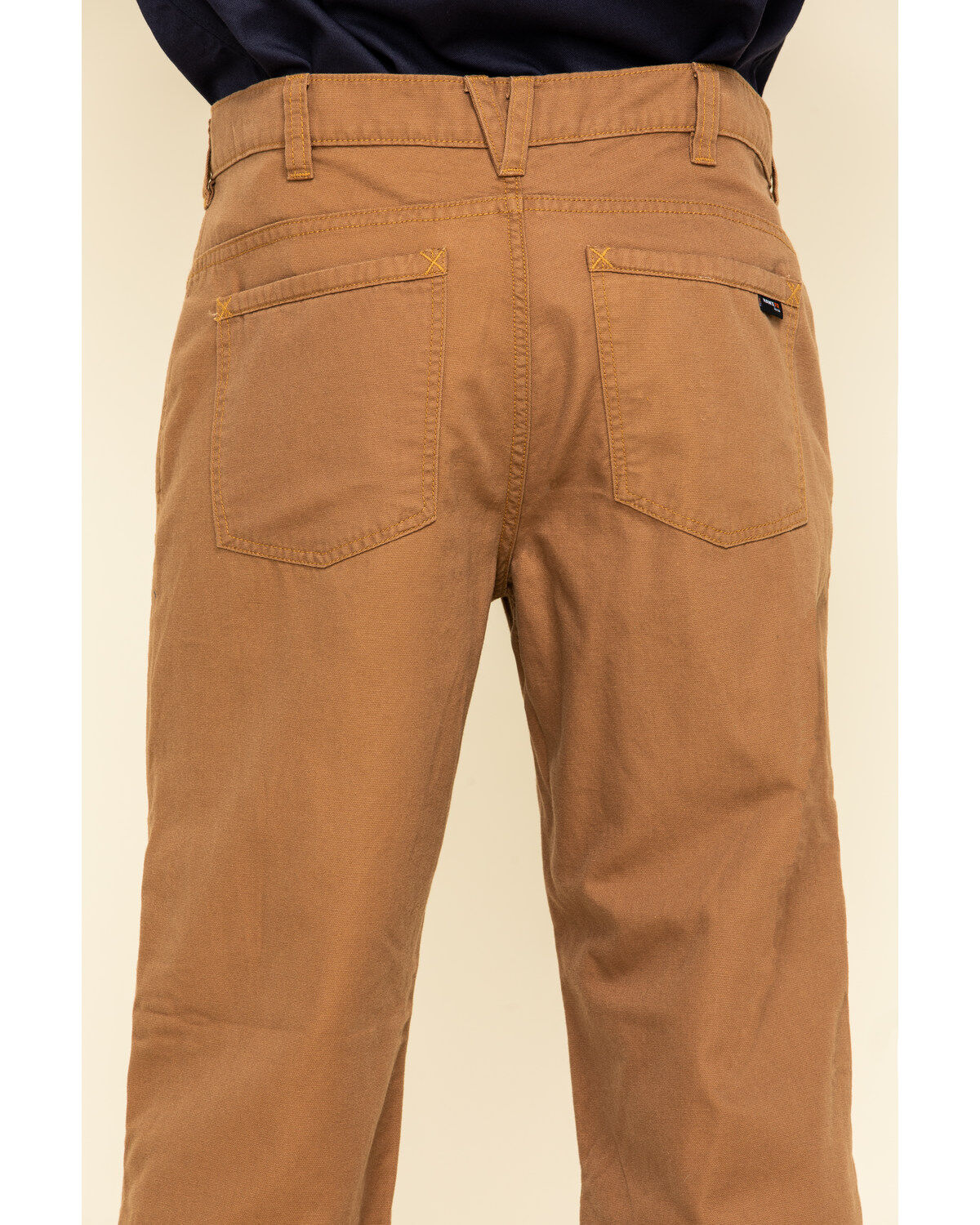 Image #4 - Hawx Men's FR Straight Work Pants, Brown, hi-res