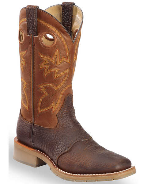 Double H Canyon Rust Saddle Vamp Western Work Boots - Square Toe, Rust, hi-res