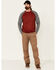 Ariat Men's FR Long Sleeve Baseball Work T-Shirt , Red, hi-res