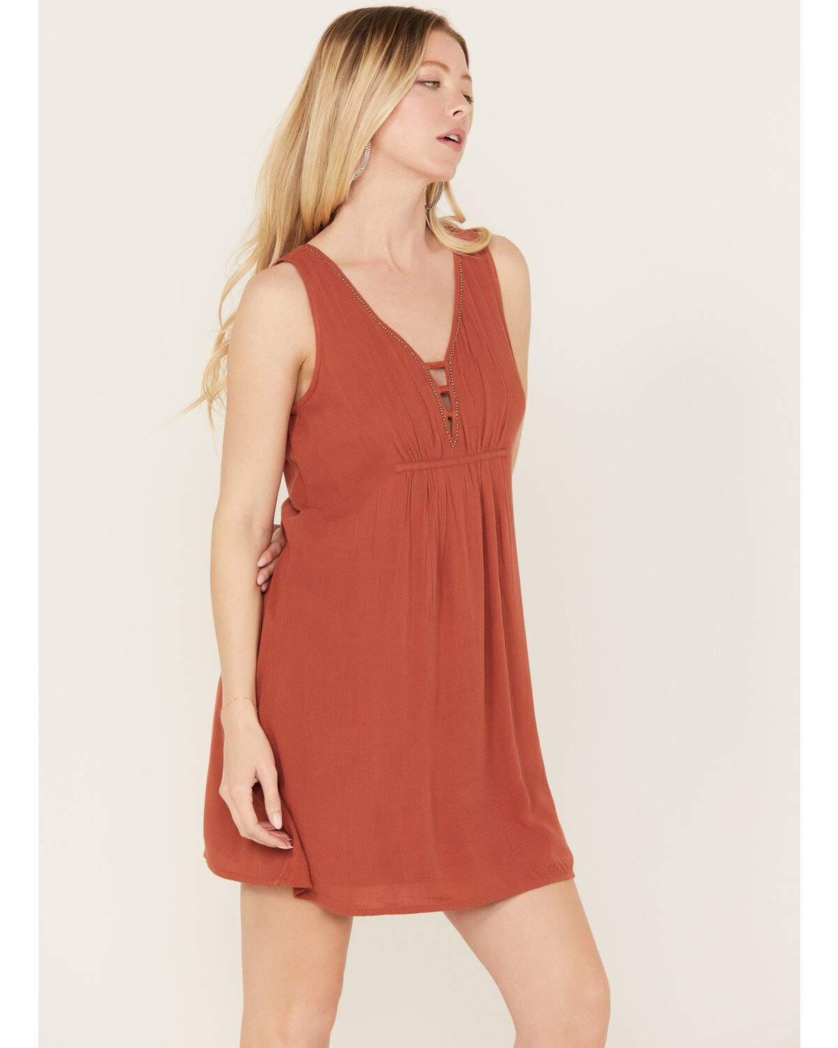 Image #2 - Idyllwind Women's Rowan Mini Dress, Pecan, hi-res