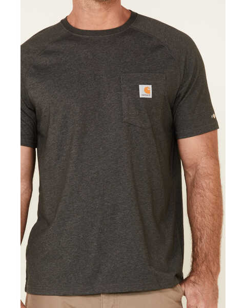 Image #4 - Carhartt Men's Force Cotton Short Sleeve Shirt, , hi-res